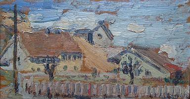 Emil Bizer Bei Istein, 1928, 12 x 22 cm.JPG